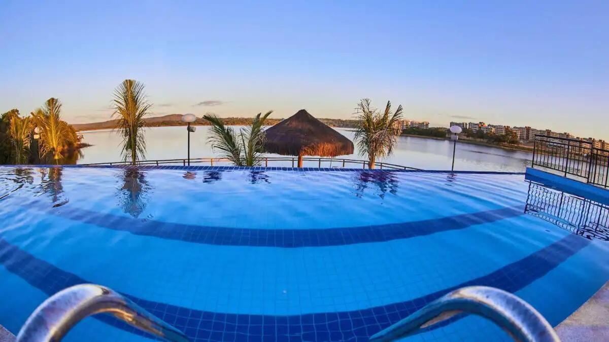 Apto Resort Do Lago Ate 8 Pessoas - Valor Promocional Caldas Novas Exterior foto