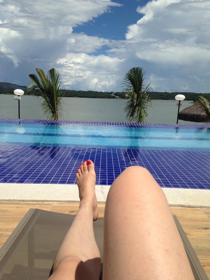 Apto Resort Do Lago Ate 8 Pessoas - Valor Promocional Caldas Novas Exterior foto